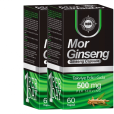Mor Ginseng - كبسولات لزيادة القدرة الجنسية وتكبير القضيب | 1 + 1